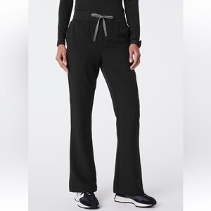 Figs Cordova high waisted flare scrub pant
